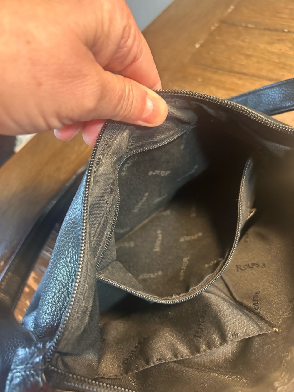 Vintage Rolfs Genuine Leather hobo bag - Picture 12 of 12